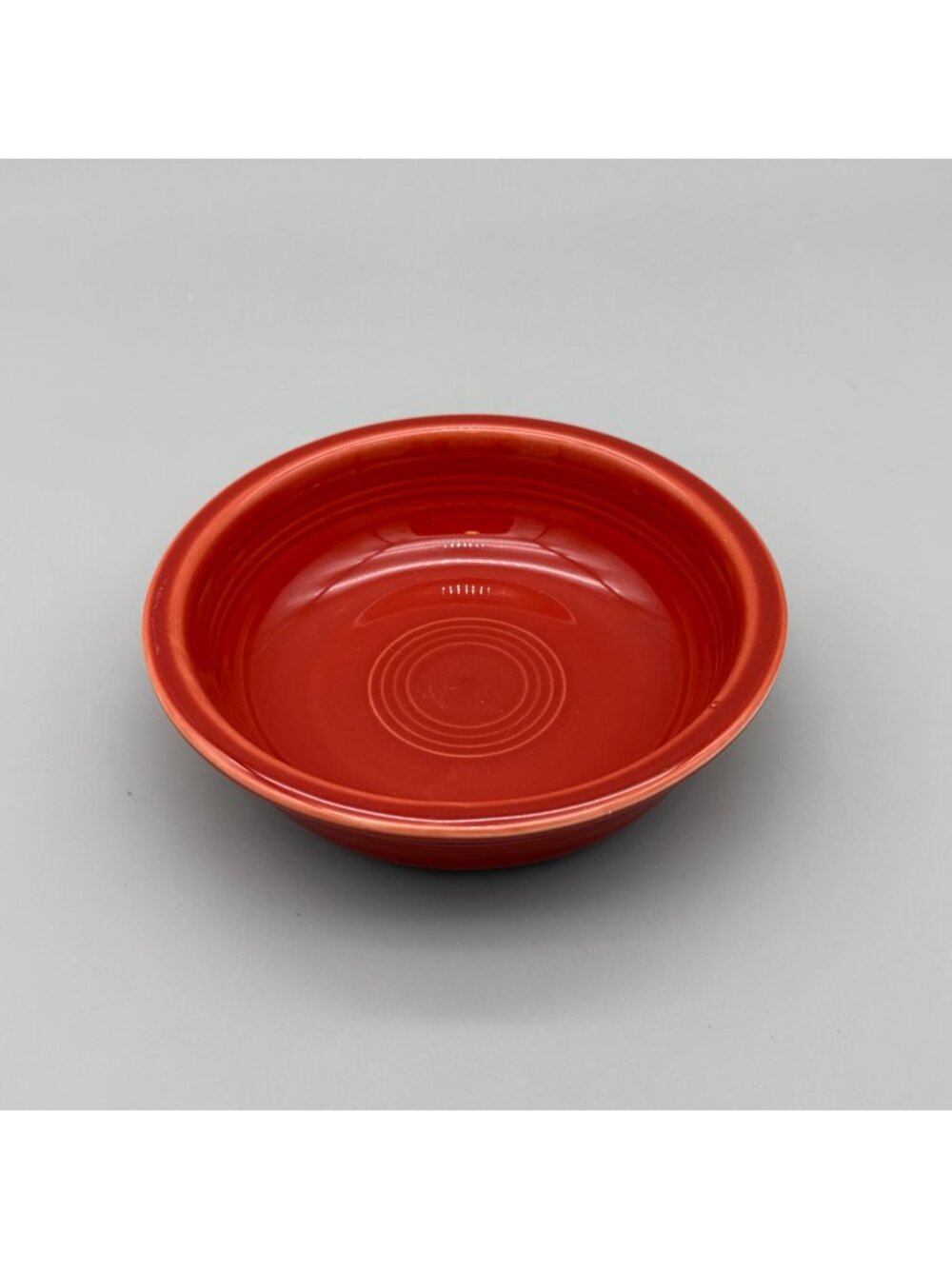Fiesta Paprika Ceramic Soup Bowl 6" Interior Round Logo USA